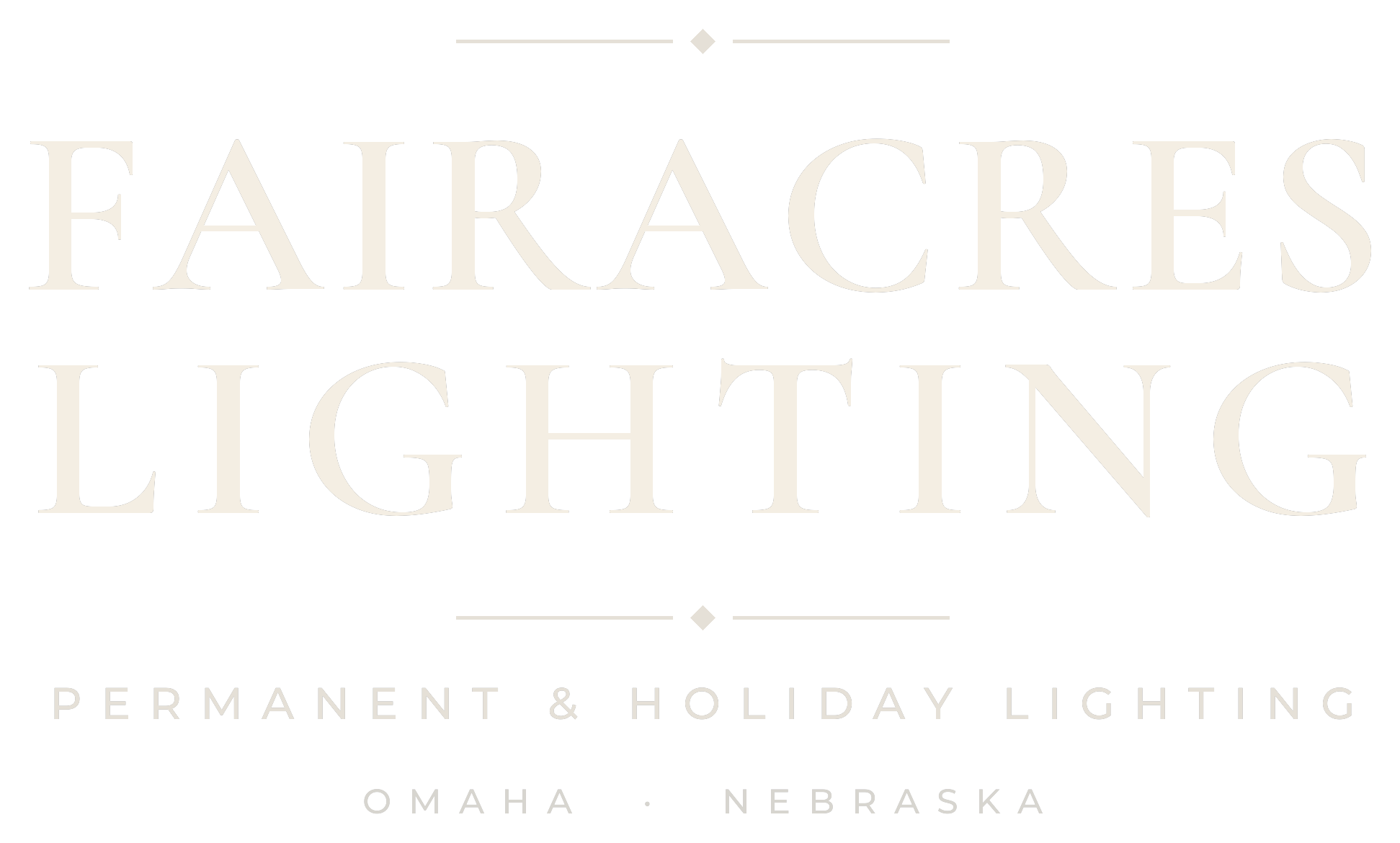 Fairacres Lighting — Permanent & Holiday Lighting, Omaha, Nebraska
